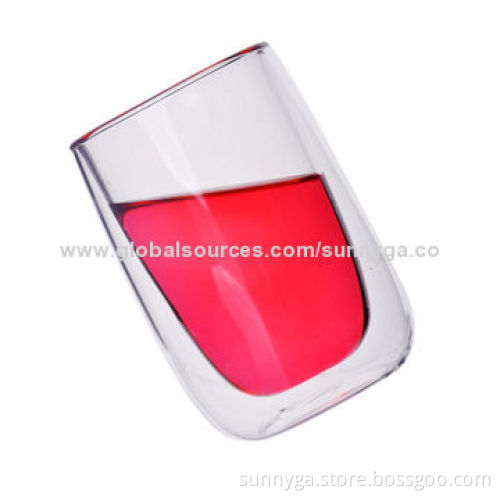 High-quality Double Wall Glass with 400mL Capacity